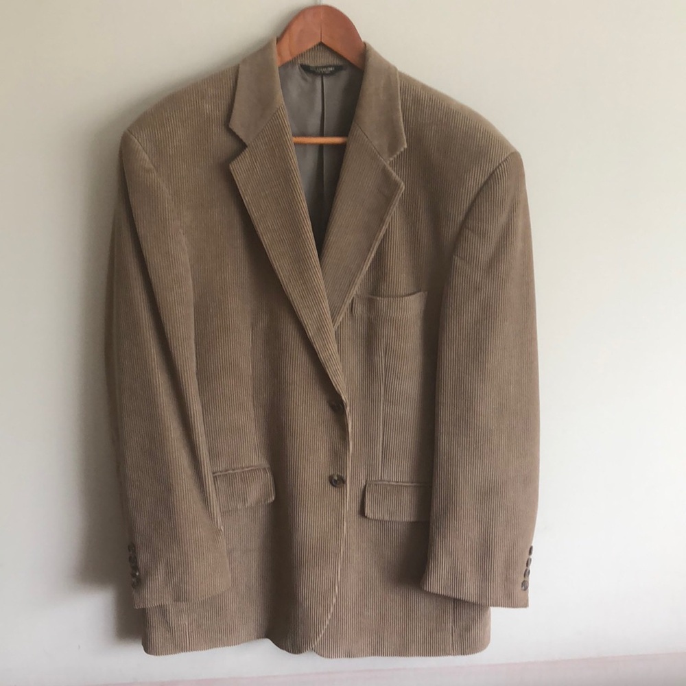 Ralph Lauren tan corduroy blazer sport coat